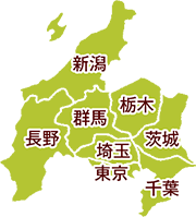 コープデリ配達地域マップ