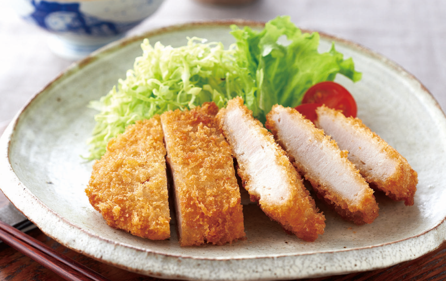 レンジでサクッとロースとんかつ