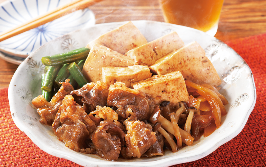 豆腐を加える！牛肉の肉豆腐キット
