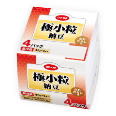 極小粒納豆のパッケージ